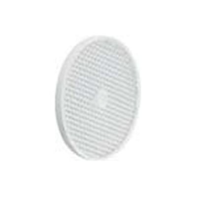 Omron reflektor til lysgitter, ø84 mm, rund, med et fint ternet mønster på den reflekterende overflade.