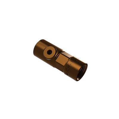 JCH 1 1/4" rødgods kontrollerbar kontraventil model 2280, vist i et isoleret produktbillede.