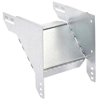 Schneider Electric T-stykke til ZM kabelbakker, 600x60 mm, 1mm Zinc+ overflade.