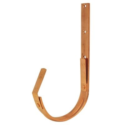 Kort kobber rendejern nr. 11 med 280 mm diameter, 30 mm bredde og 5 mm tykkelse, udstyret med for- og bagfjeder på hvid baggrund.