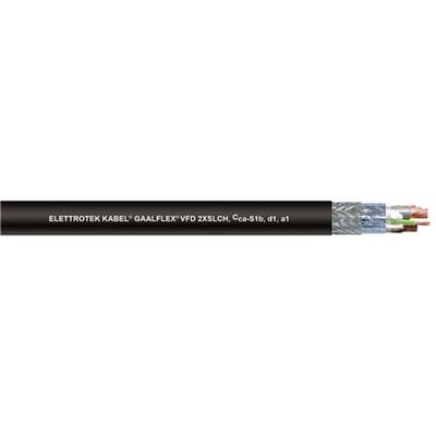 GAALFLEX® VFD 2XSLCH motorkabel med EMC-godkendelse, Cca-S1b,d1,a1 klassificering og afskærmning.