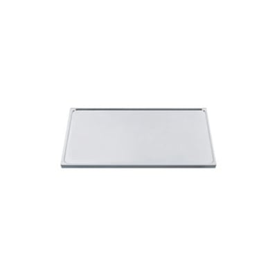 Franke stålbordplade Basic BSV 1610 U med integreret vask, lavet af rustfrit stål med en 30mm tykkelse.