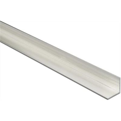 Novotegra support profil i aluminium, 20x20x1,5 mm og 5,40 meter lang, vist på hvid baggrund.