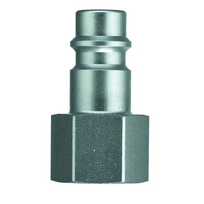 Rectus 25 koblingsnippel med G1/4" indvendigt gevind og forniklet overflade, fremstillet i metal.