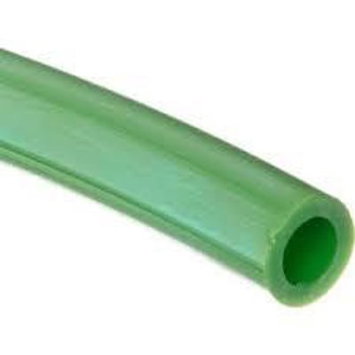 Parker Legris nylonrør i grøn, 25 meter lang slange med 8mm ydre og 6mm indre diameter, lavet af polyamid.