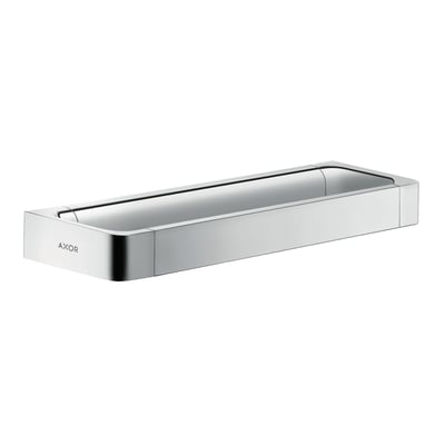 Hansgrohe AX universal skinne/kargreb i blank krom finish, en stilfuld og praktisk tilføjelse til badeværelset.