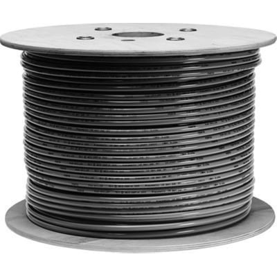 Festo trykluftslange PUN-H-12X2 på en trækspole, transparent grøn, 12mm ydre diameter.