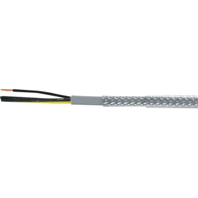 Styrekabel, 12G1,5 YSY-JZ TR, med 12 ledere, PVC isolering og galvaniseret stålwire-armering.