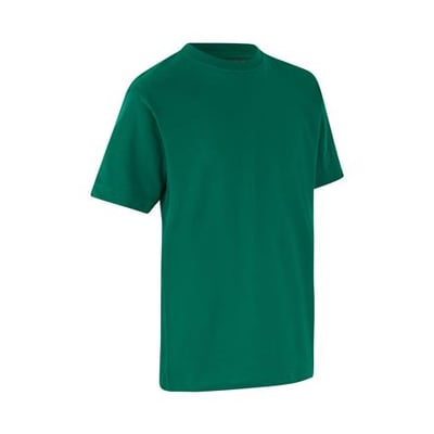 Grøn ID Identity T-TIME® T-shirt til børn i størrelse 2/3 år med rund halsudskæring og korte ærmer.