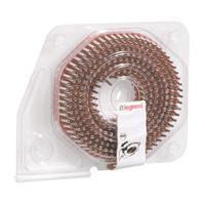 Legrand Starfix tylle 37643 på rulle med 300 stk. til 1mm2 ledere, præsenteret i en klar plastdispenser.
