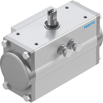 Festo semi-roterende drev, model DFPD-300-RP-90-RD-F0710, med synlig Festo logo og drejeaksel.