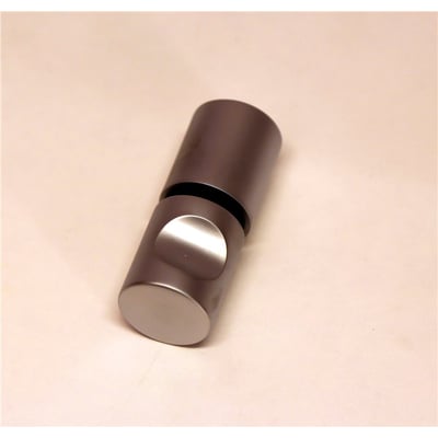 Mat kobberfarvet Contura Space 2000 knop til Ifö, set fra siden på en lys baggrund.