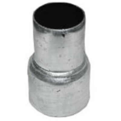 Loro overgangsnippel 70x70 mm i galvaniseret stål, vist isoleret på hvid baggrund med tydelig samling.