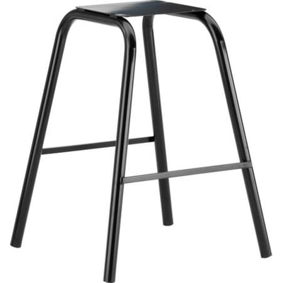 REMS understel til rørskærere som Turbo Cu-Inox og Cento, et stabilt 4-benet design i sort metal med monteringsplade.