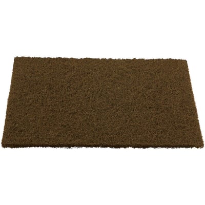 Ironside nylonslibeark på 125 x 225 mm med meget fin, tæt og ru fiberstruktur, vist fladt oppefra.