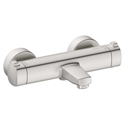 Damixa Thermixa 700 termostat til kar og brusebad i børstet stål (PVD) med vandsparefunktion.