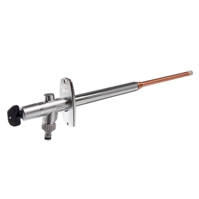 Kemper Frosti udendørshane HD Kategori 3 med aftageligt greb og R 1/2" tilslutning, længde 242 mm.