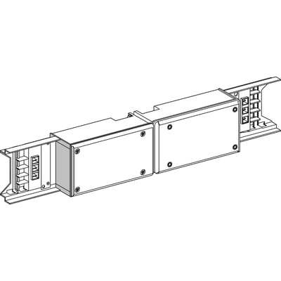 Schneider Electric midtertilgangsboks KNA160ABT4 i hvid RAL 9001 med isoleret spænding op til 500V og 4+PE ledere.