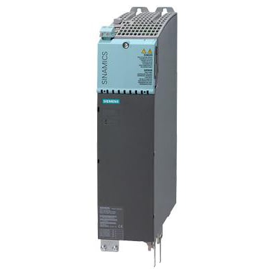 Siemens Sinamics S120 basis line modul, 34A, 20kW, med DC 600V output og intern luftkøling, monteret.