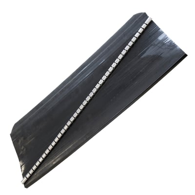 Reparationsmuffe med lynlås, 0,5 m lang og 43/18 mm i dimension, velegnet til kabler fra 1,5-16 mm².