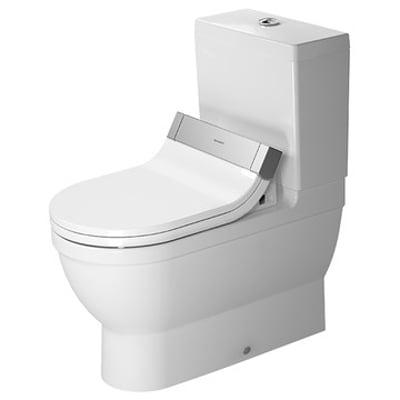 genert morgenmad gys Duravit Starck 3 – Gulvstående toilet til SensoWash® back-to-wall ‒  WATTOO.DK