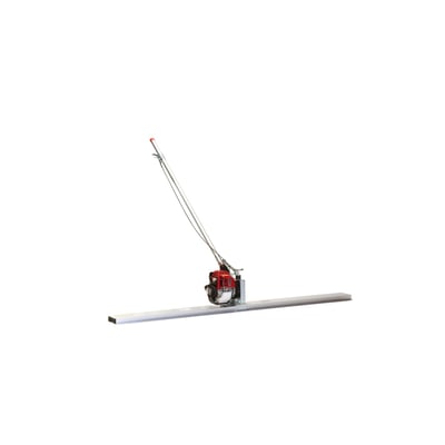 Lievers HAL 200 B planafretter med 2 meter arbejdsbredde og Honda benzinmotor, vist isoleret.