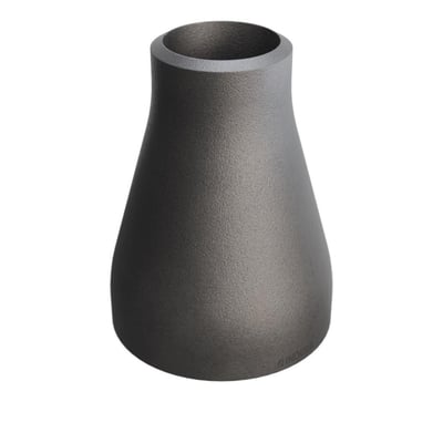 Koncentrisk reduktion i P235GH stål med dimensioner 48,3/2,6x26,9/2,3 mm og 3.1 certifikat.