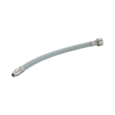 Frostline spuleslange på 300 mm i grå med metalfittings i begge ender og 1/2-tommers tilslutning.