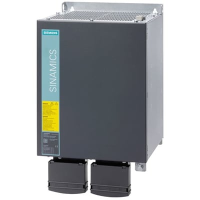 Siemens Sinamics basic line filter 6SL3100-0BE28-0AB0 til 80kW aktiv line modul, 3AC 380-480V, på hvid baggrund.