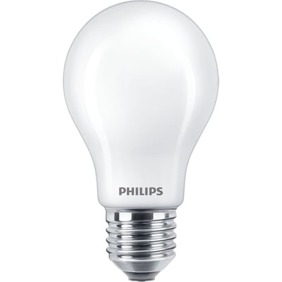 Philips Master Value LED E27-pære i mat hvid med 1055 lumen, 4000K og en Ra-værdi på 90.