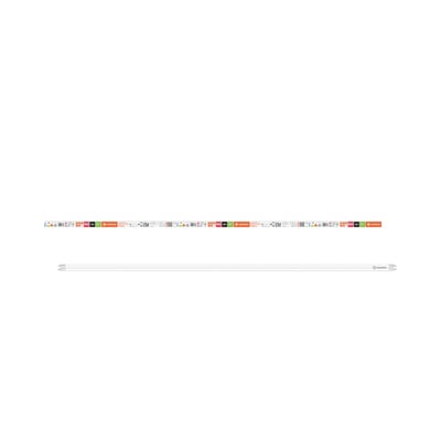Hvidt LEDVANCE T8 LED-rør PFM connected med emballage, 23 W og lysstrøm på 3700 lm.