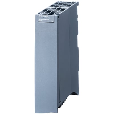 Siemens SIMATIC S7-1500 system strømforsyning, PS 60W, grå enhed med køleribber og mærkat med modelinformation.