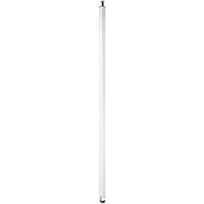 Schneider Electric OptiLine 45 installationsstav i hvid (RAL9003), justerbar fra 2700-3100 mm, fremstillet af aluminium.