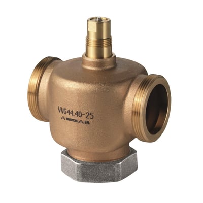 Siemens VVG44.15-2.5 2-vejs ventil i messing med udvendigt gevind, PN16 og DN15.