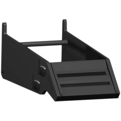 Schneider Electric holdebøjle RXZR335 i sort plast, designet til fastholdelse af RXM relæer i sokkel.