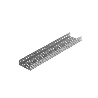 Legrand P31 SOL kabelbakke i pregalvaniseret stål, 60x300mm og 3 meters længde, vist fra siden på hvid baggrund.