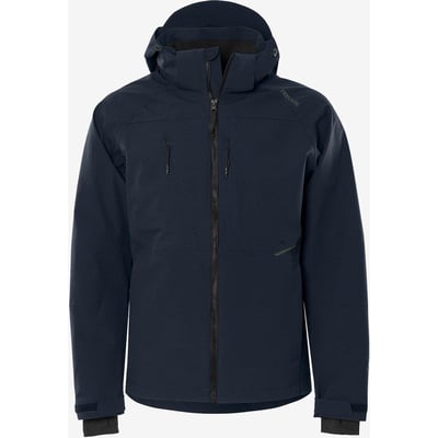 Fristads GLS 300453 skaljakke i marineblå XL, lavet af genanvendt polyester med 4-vejsstretch og tapede sømme.