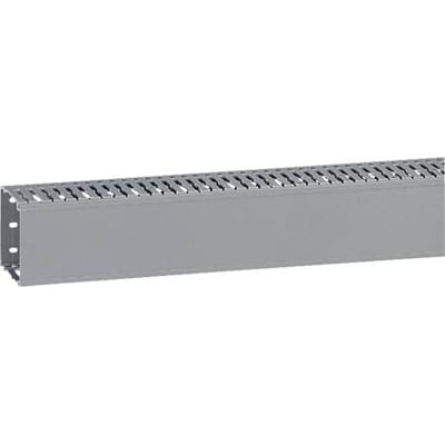 Legrand blyfri ledningskanal B25xH25 mm med 6 mm slidser og afrundede hjørner, UL/CSA godkendt.