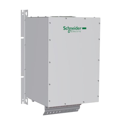 Schneider Electric passivt filter med 60A, 460V og 60Hz, reducerer harmonisk forvrængning til 5%.