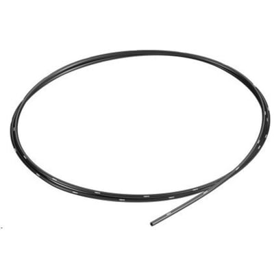 Festo trykluftslange PUN H 3X0,5 i sort, med en udvendig diameter på 3 mm og en bøjningsradius på 12 mm.