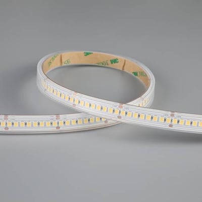 Ansell Lighting H-Cell LED strip på 10 meter, 12 mm bred, med 24V spænding og IP67-klassificering, med synlig 3M tape bagpå.