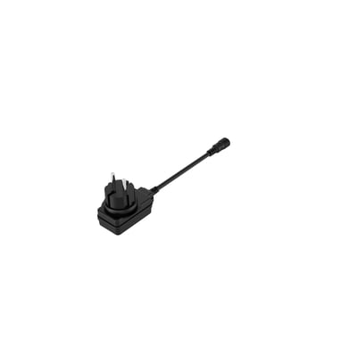 Philips Lighting GardenLink 24V transformer med stik til udendørs brug, isoleret på hvid baggrund.