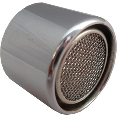 KK Sourcing luftblander M22X1 med cylindrisk form og fint gitter synligt i den runde åbning.