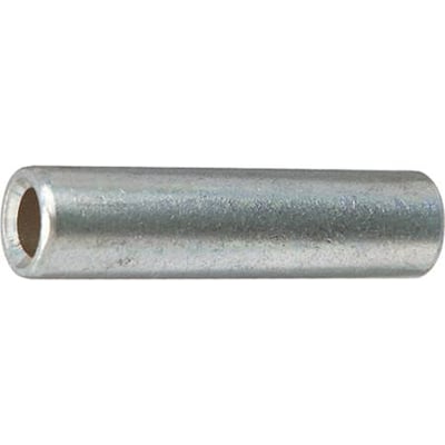 Klauke rørsamlemuffe til klasse 1 kabler, 1,5-2,5 mm², fremstillet af galvaniseret fortinnet kobber, vist isoleret.