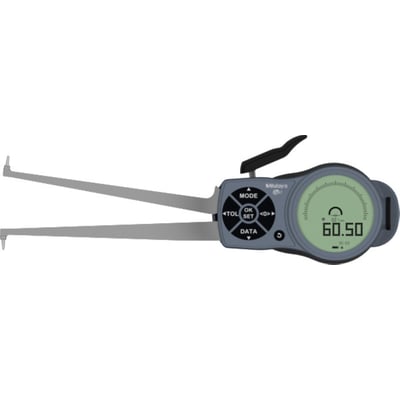 Digital indvendig skydelære fra Mitutoyo med måleområde 30-60mm og IP67-klassificering, viser 60.50mm på display.