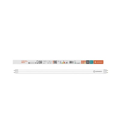 LEDVANCE T8 Value LED-rør på 600 mm med G13-sokler vises sammen med den lange produktæske.