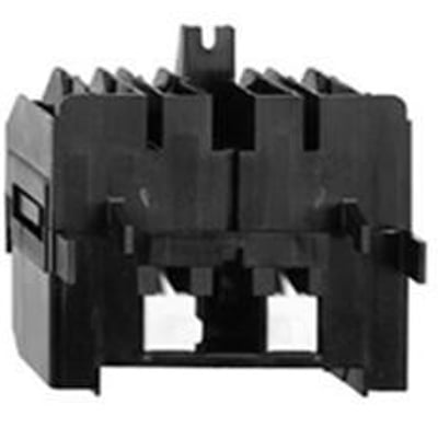Schneider Electric XEDS3111 kontaktelement, 2-polet, sort plastkonstruktion med synlige clips og monteringspunkter.