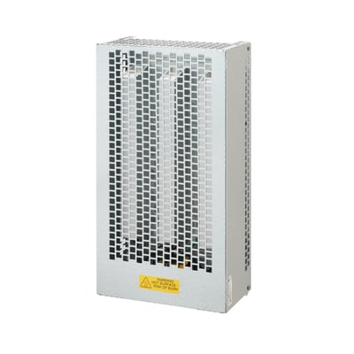 Siemens Sinamics bremsemodstand 250 kW, 600V DC input, 250 KW/15S output og 2.2 OHM, med perforeret metalhus.