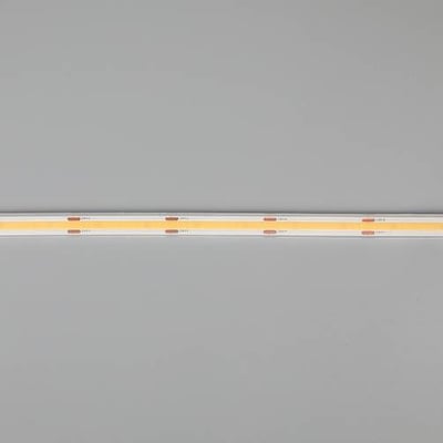 Ansell Lighting C-Cell COB LED bånd på 50 meter, 24V, 8W/meter med 6500K koldt hvidt lys og IP67-klassificering.