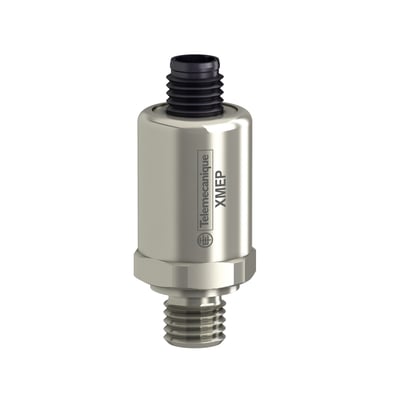 Schneider Electric tryktransmitter, XMEP serie, med 1/4" gevindtilslutning og M12 stik, måler 0-400 bar.